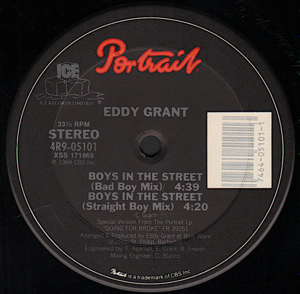 Boys In The Street Eddy Grant