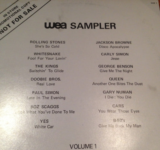WEA Sampler Volume 1 | Rectangle Triangle