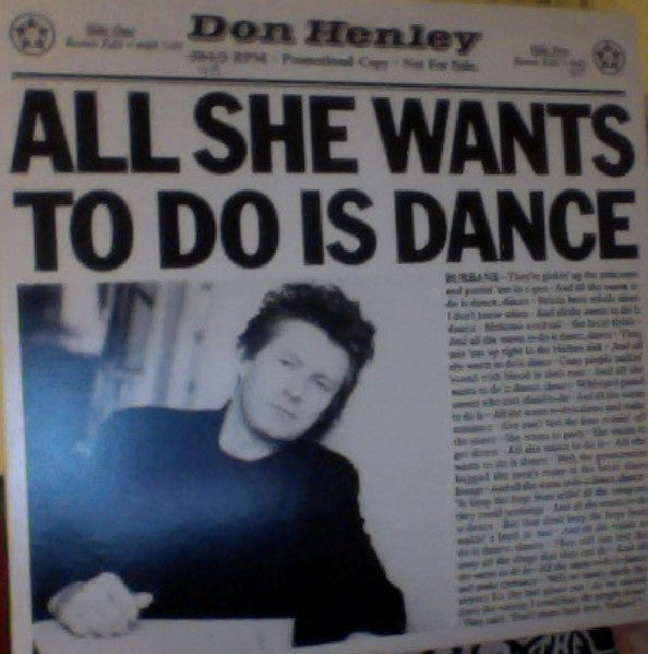All She Wants To Do Is Dance Don Henley