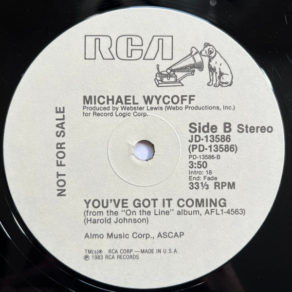 Dis-moi ton amour / Tu l'as bien mérité Michael Wycoff