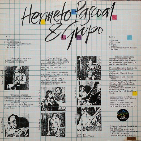 Hermeto Pascoal &amp; Grupo Hermeto Pascoal E Grupo