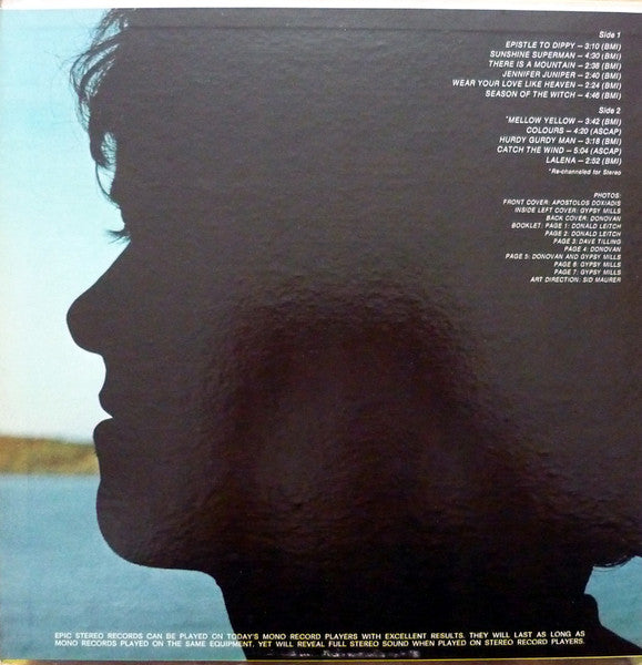 Donovan's Greatest Hits | Rectangle Triangle