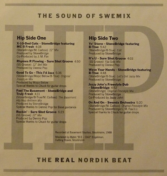 Le son de Swemix (le vrai rythme nordique) Divers