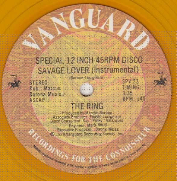 Amant sauvage L'Anneau