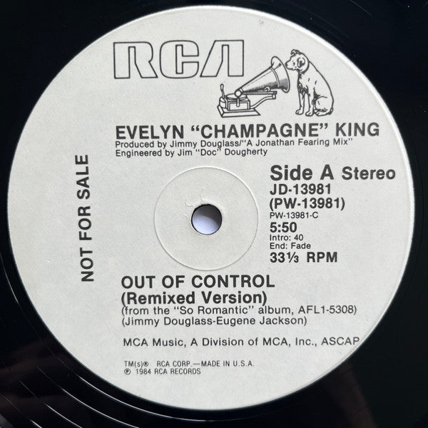 Out Of Control Evelyn King