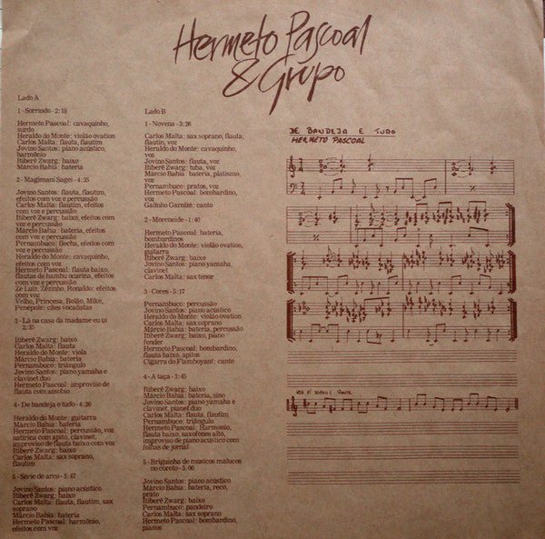 Hermeto Pascoal &amp; Grupo Hermeto Pascoal E Grupo