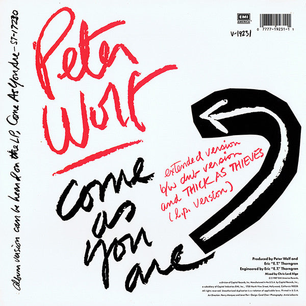Come As You Are 2 Peter Wolf