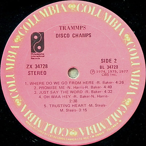 Champions du disco Les Trammps