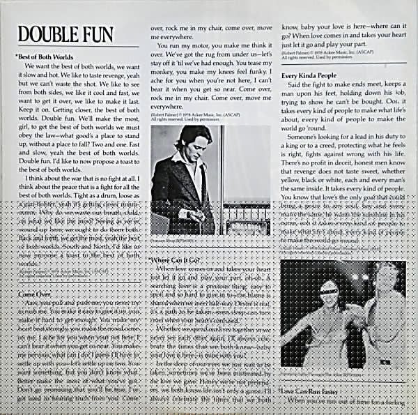 Double plaisir Robert Palmer