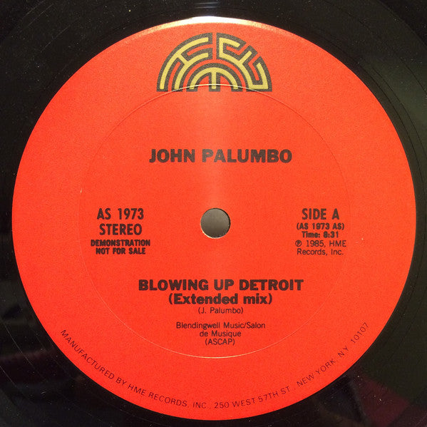 Blowing Up Detroit John Palumbo