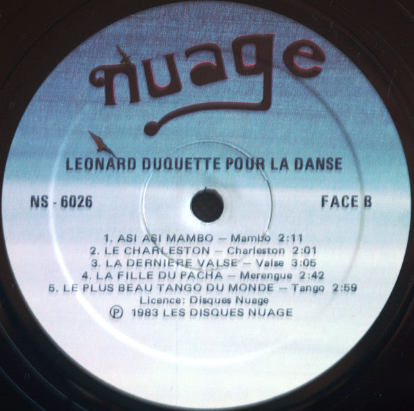 Un Authentique Disque De Danse, Vol. 2 Leonard Duquette