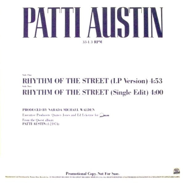Le rythme de la rue Patti Austin
