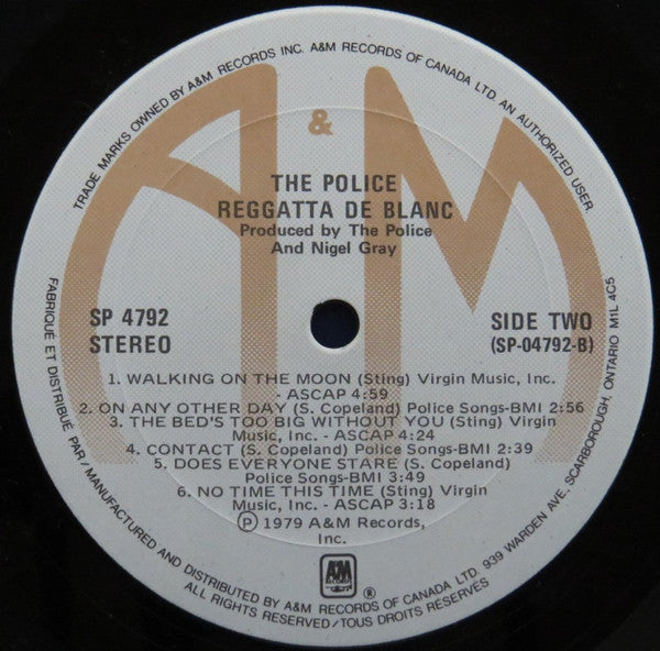 Reggatta De Blanc | Rectangle Triangle