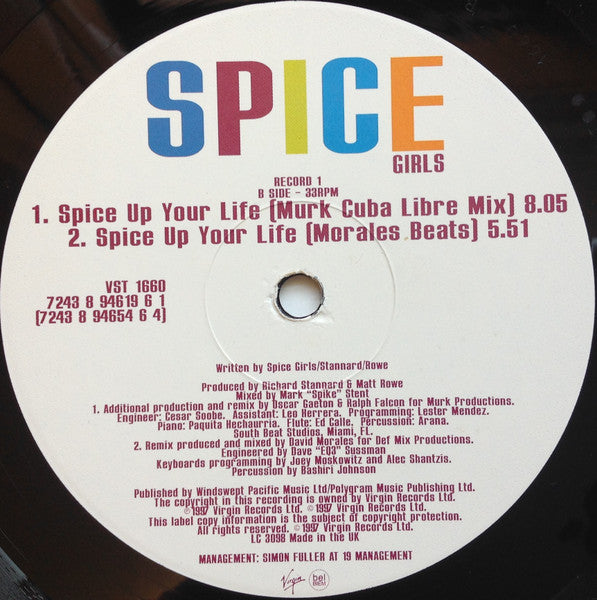 Pimentez votre vie Les Spice Girls
