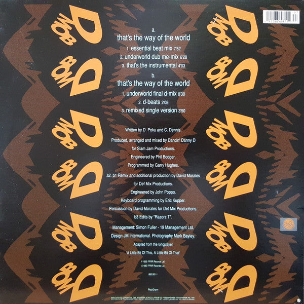 That's The Way Of The World 2 D Mob,Cathy Dennis