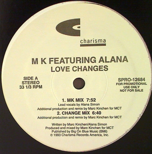 Love Changes 4 Marc Kinchen,Alana