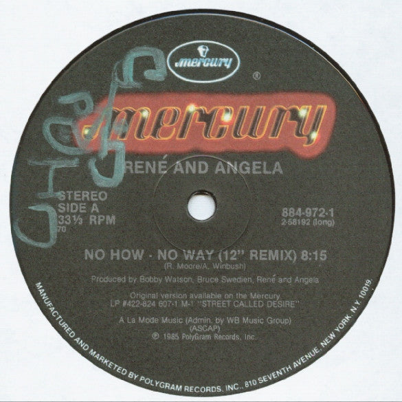 No How - No Way René & Angela