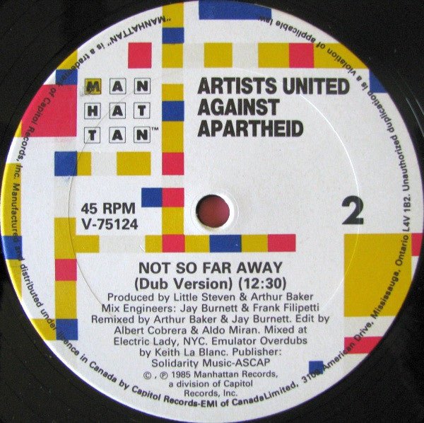 Sun City Artistes unis contre l'apartheid