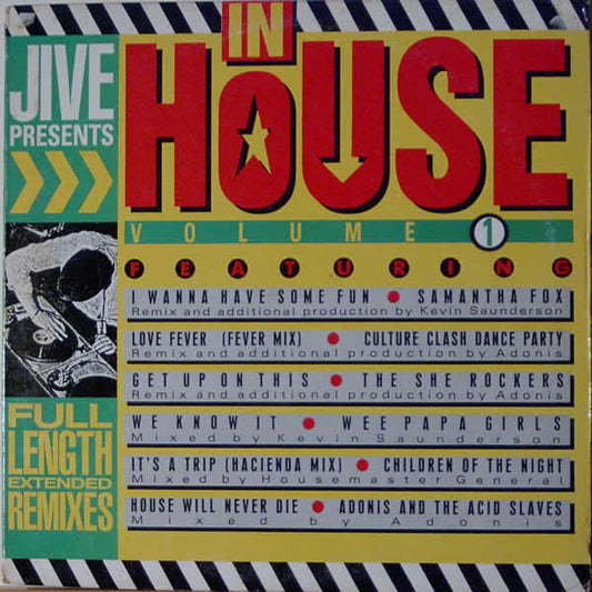 Jive Presents "In House" Volume 1 (Full Length Extended Remixes) | Rectangle Triangle