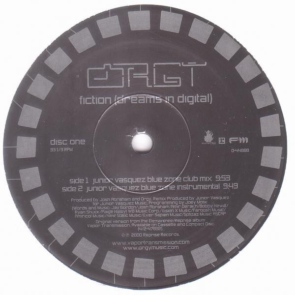 Fiction (Dreams In Digital) Orgy
