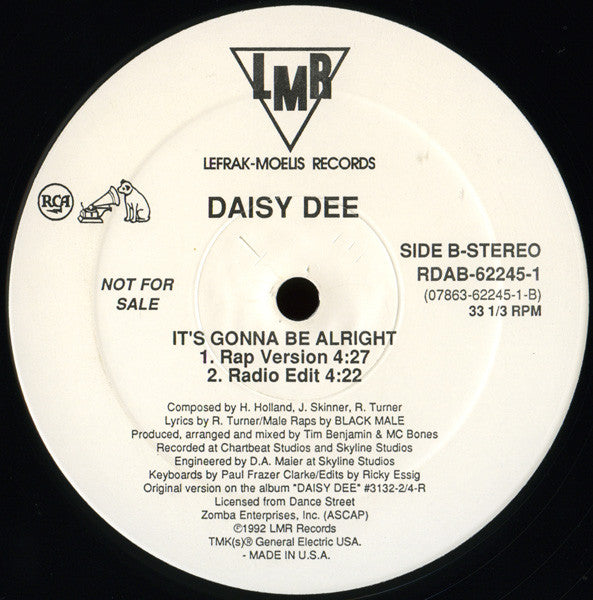 It's Gonna Be Alright Daisy Dee