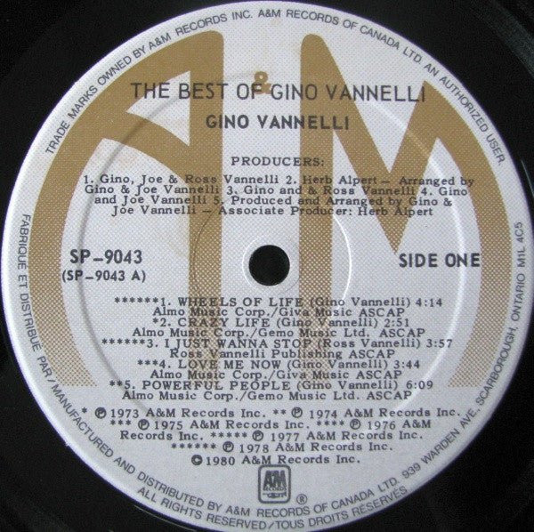 The Best Of Gino Vannelli 2 Gino Vannelli