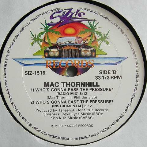 Who's Gonna Ease The Pressure Mac Thornhill