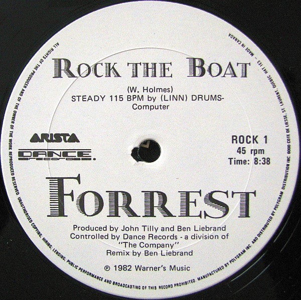 Rock The Boat Forrest