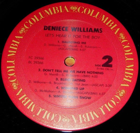 Let's Hear It For The Boy Deniece Williams