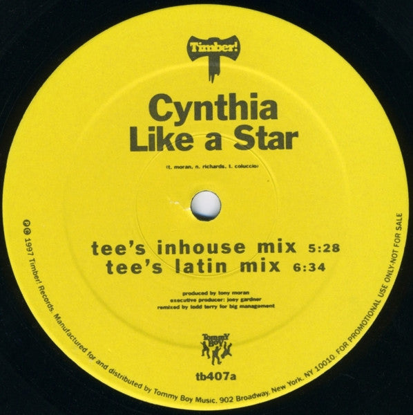 Comme une étoile Cynthia
