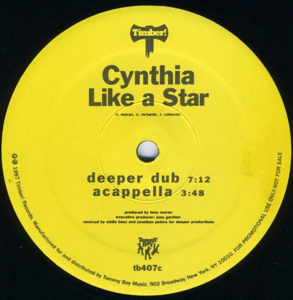 Comme une étoile Cynthia