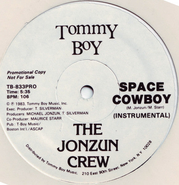 Space Cowboy The Jonzun Crew