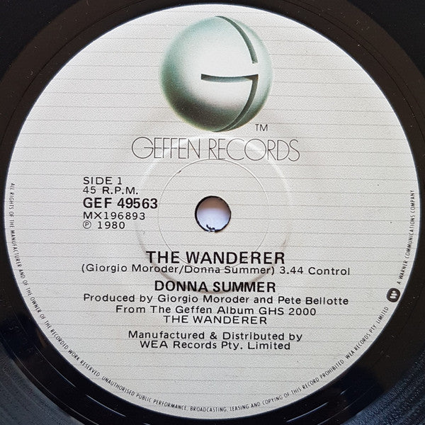 Le vagabond Donna Summer
