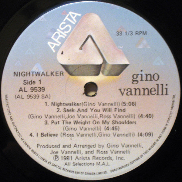 Nightwalker Gino Vannelli