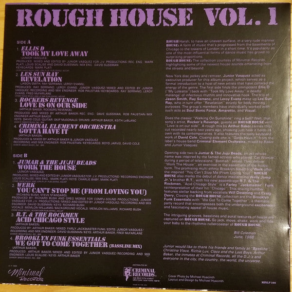 Rough House Vol. 1 Various