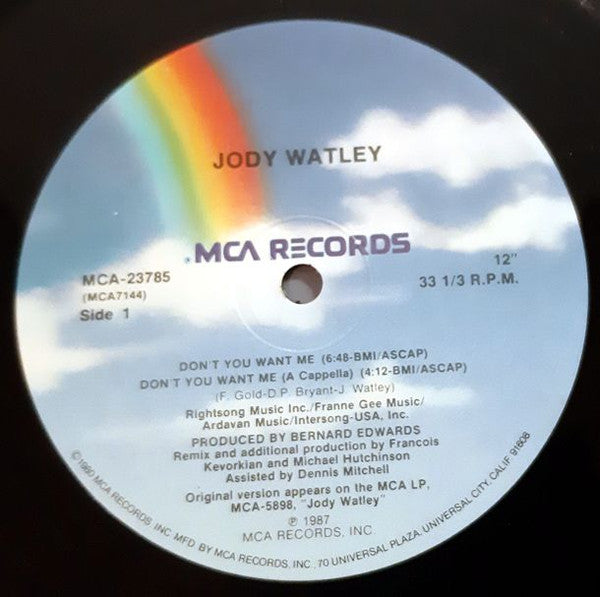 Don't You Want Me 3 Jody Watley