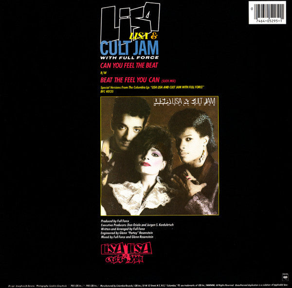 Can You Feel The Beat Lisa Lisa & Cult Jam,Full Force
