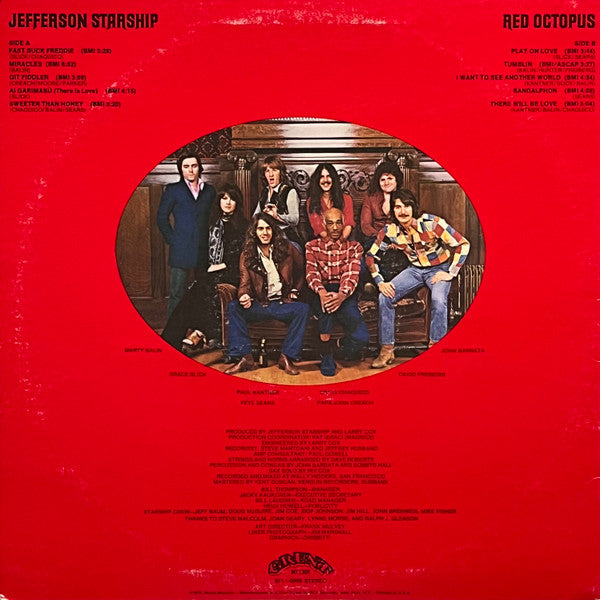 Pieuvre rouge Vaisseau spatial Jefferson