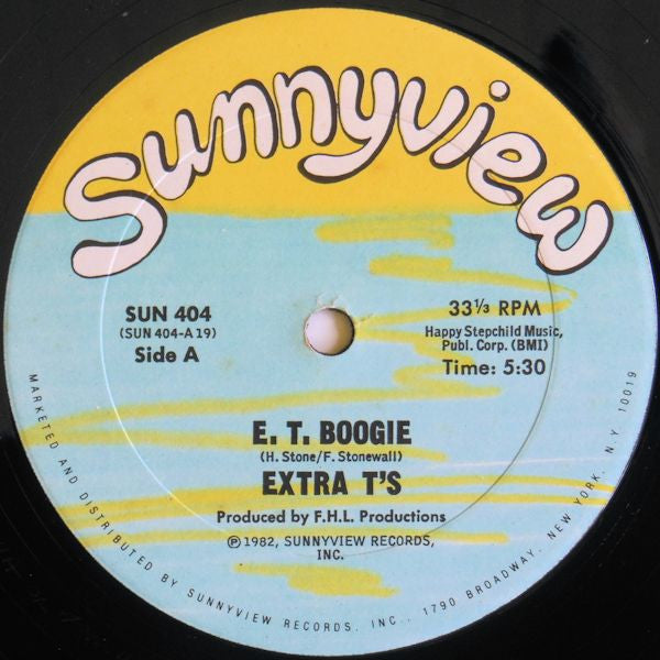 ET Boogie T supplémentaires