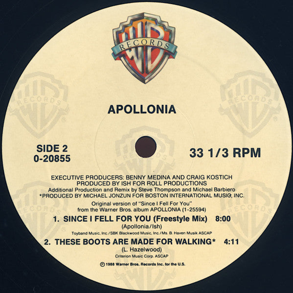 Since I Fell For You Apollonia