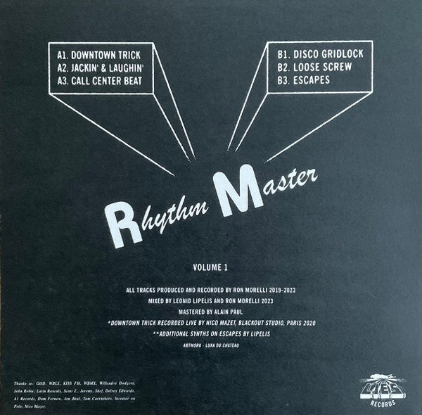 Maître du rythme - Volume 1 Ron Morelli