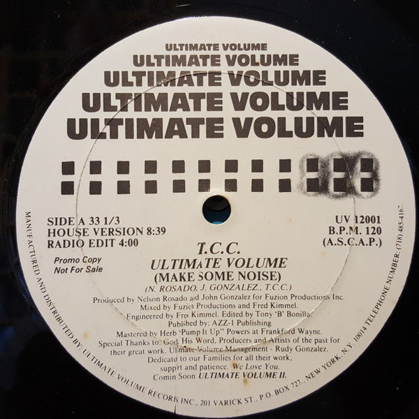 Ultimate Volume (Make Some Noise) T.C.C.