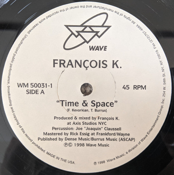 Temps et espace François Kevorkian
