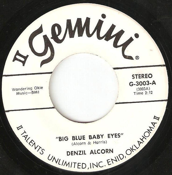 Big Blue Baby Eyes Denzil Alcorn