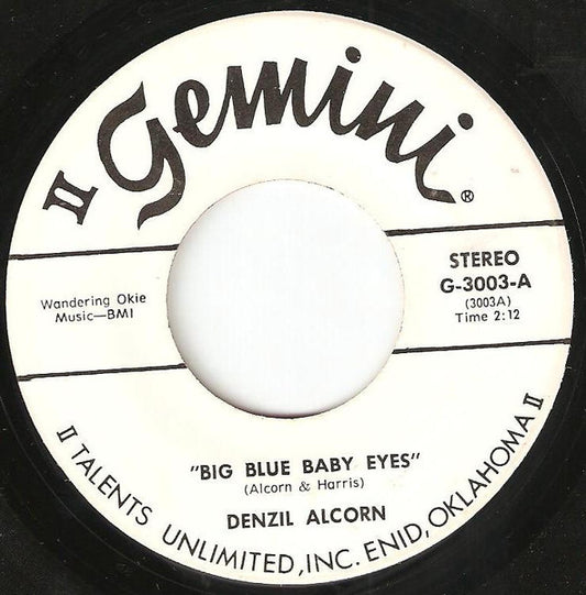 Big Blue Baby Eyes | Rectangle Triangle