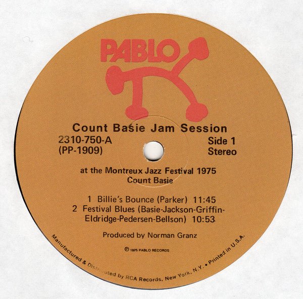 Jam Session au Montreux Jazz Festival 1975 Count Basie