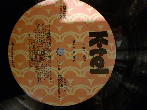 Night Moves (Approche Professionnelle De La Danse Disco) Various