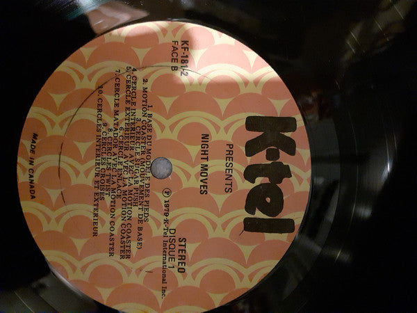 Night Moves (Approche Professionnelle De La Danse Disco) Various