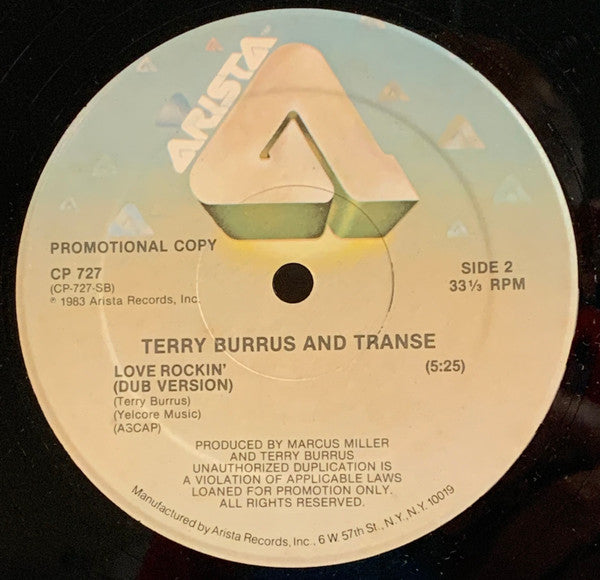 Love Rockin' Terry Burrus,Transe