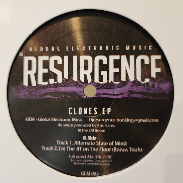 Clones EP DJ Resurgence